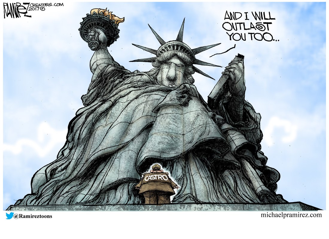 Liberty Michael P Ramirez Americas Premiere Editorial Cartoonist 